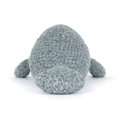 Jellycat Maffles the Manatee Back View