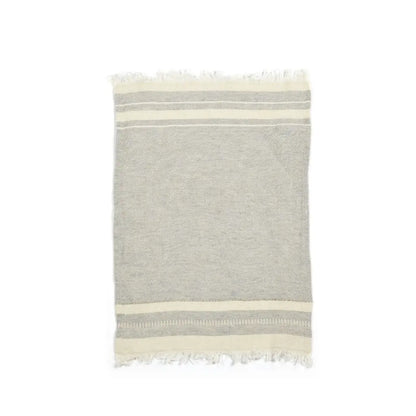 Libeco belgian towel small fouta in gent stripe.