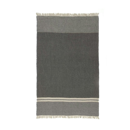 LIBECO | The Belgian Towel | Black Stripe