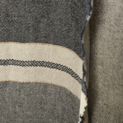 LIBECO | The Belgian Towel | Black Stripe