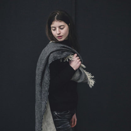 LIBECO | The Belgian Towel | Black Stripe
