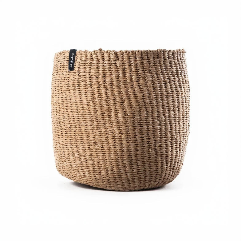 Mifuko Kiondo Basket in Natural, XS against a white background
