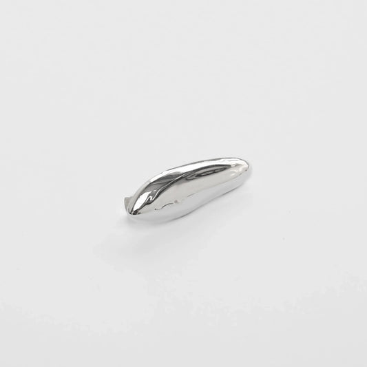 Wolf Circus bean hair clip in silver