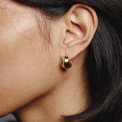 Wolf Circus Bowen Hoops in Gold
