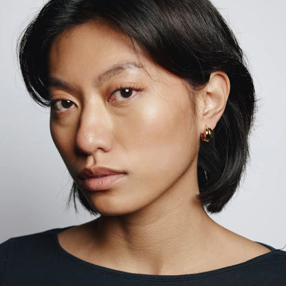 Wolf Circus Bowen Hoops in Gold