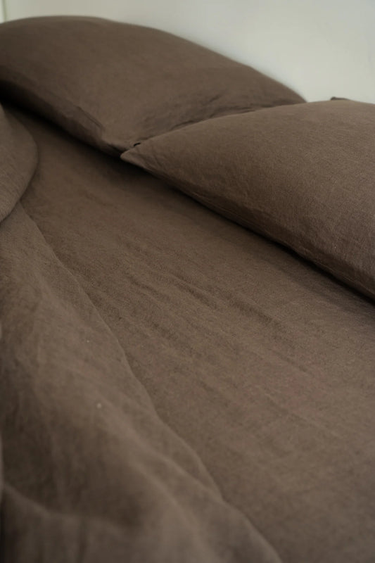 Fitted Sheet | Queen | Chocolate