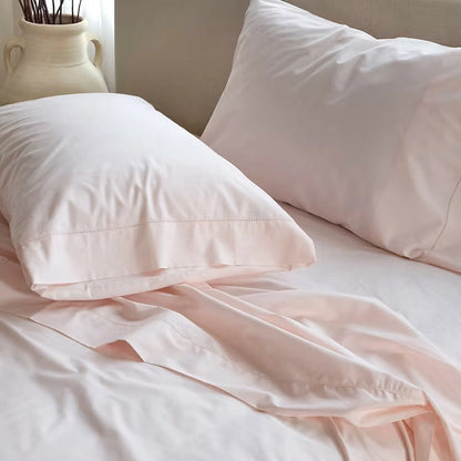 St Geneve Venice Percale Bedding in Rose