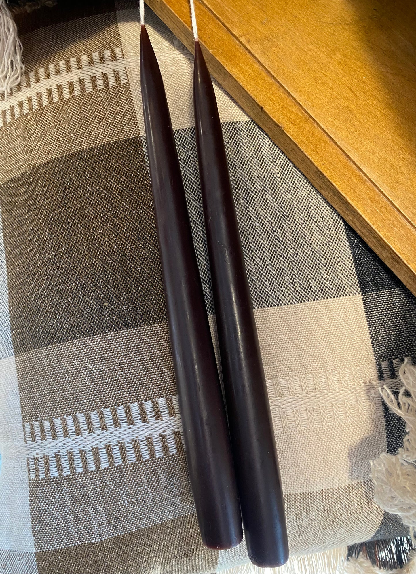 Twilight - Danish 10" Taper | Dark Brown - flat display 3