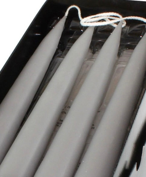 Twilight - Danish 12"Taper - Light_Grey - colour close up