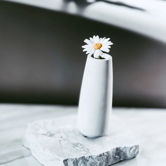 Wind & Willow Co - Slim Concrete Vase