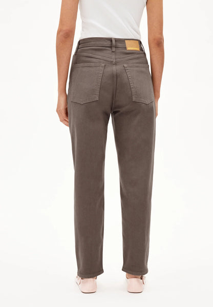 ARMEDANGELS Canada Women's Brown Denim Pants with a Stylish Back View and Comfortable Fit in Kelowna and Canada