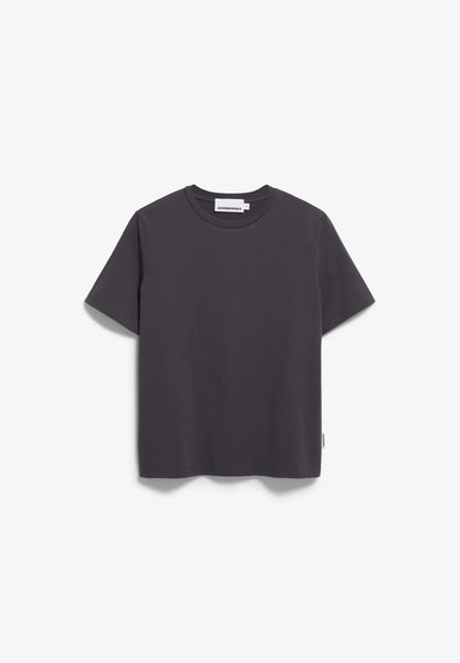 ARMEDANGELS Canada Dark Gray T-Shirt with a Comfortable and Relaxed Fit for Everyday Wear in Kelowna