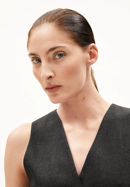 ARMEDANGELS Canada Stylish Black Vest Made from Sustainable Materials for Women in Kelowna