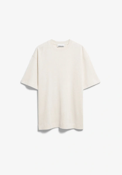 White t-shirt on a white background