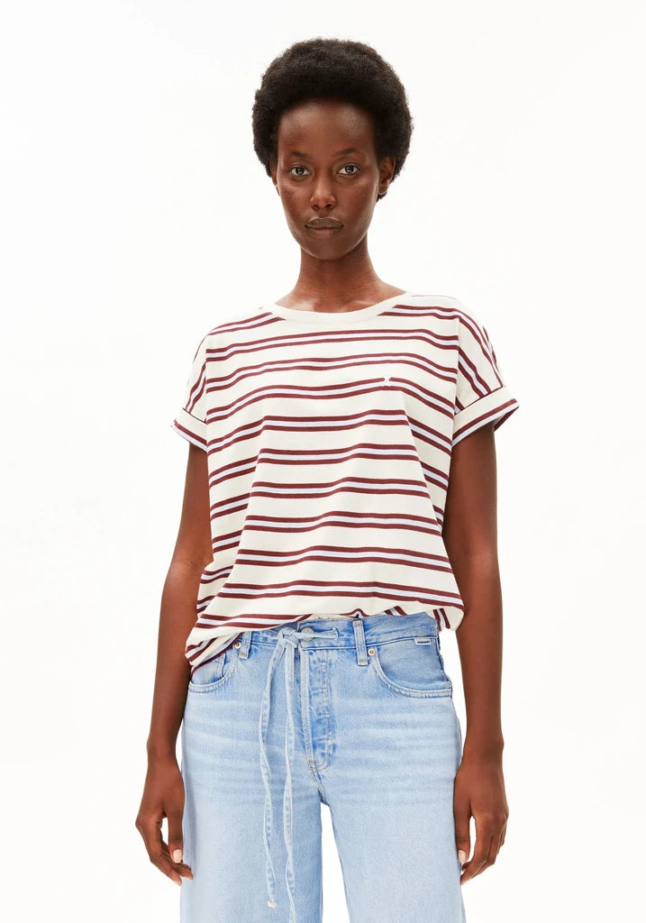 IDAARA STRIPES T-Shirt - ARMEDANGELS Canada