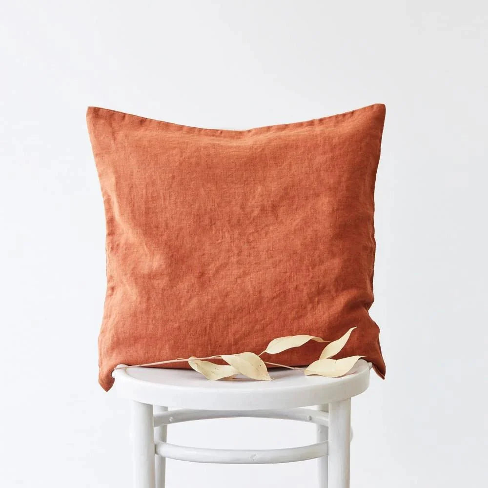 Linen Cushion Cover | Assorted Solid Colours