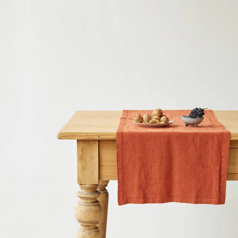 Linen Table Runner | Assorted Colours