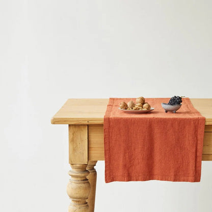 Linen Table Runner | Assorted Colours