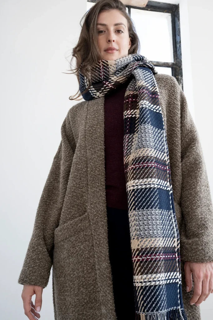 Dover Scarf in Dipsy Plaid - BodyBag by Jude