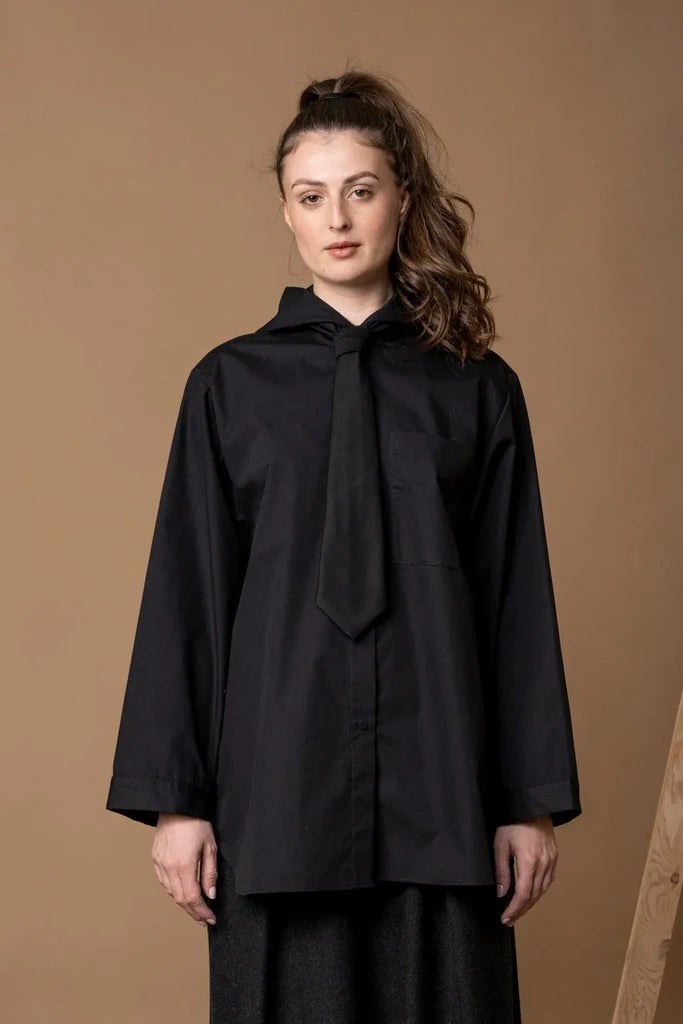 Saville Hooded Shirt - Bodybag by Jude