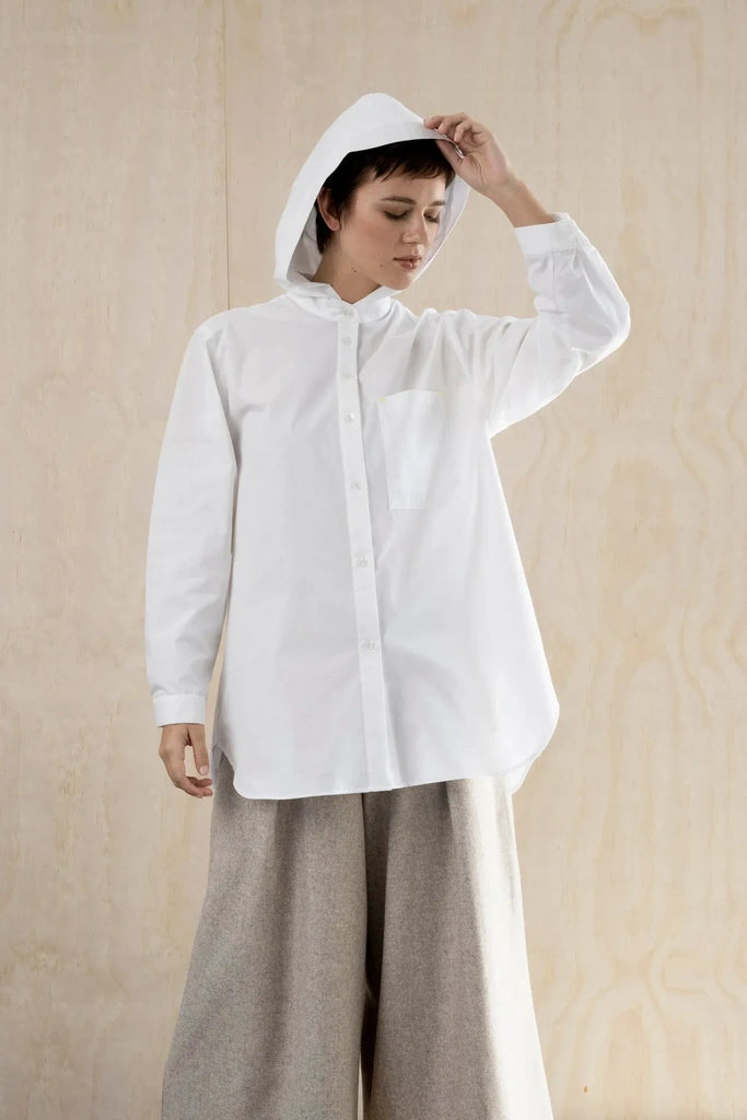 Saville Hooded Shirt - Bodybag by Jude