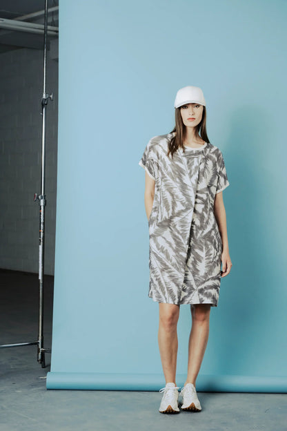 Calypso Dress in Beige/Grey – BodyBag by Jude
