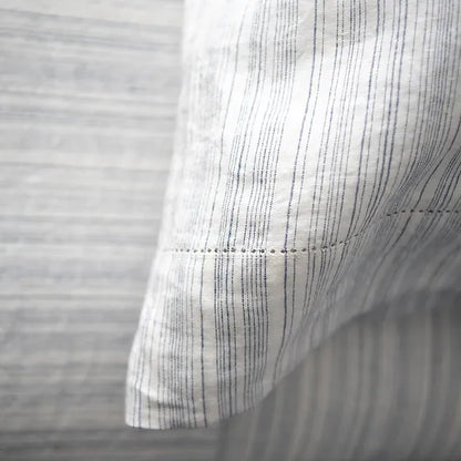 Colette Stripe Linen Jacquard | Duvet Cover