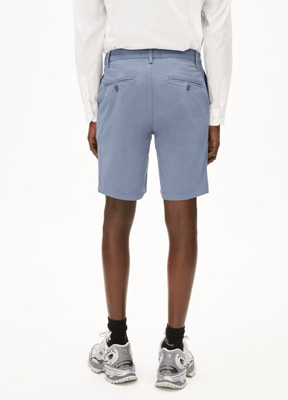SS24 - AEMEDANGELS - Daalos Shorts in Blue Stone - on model back 3
