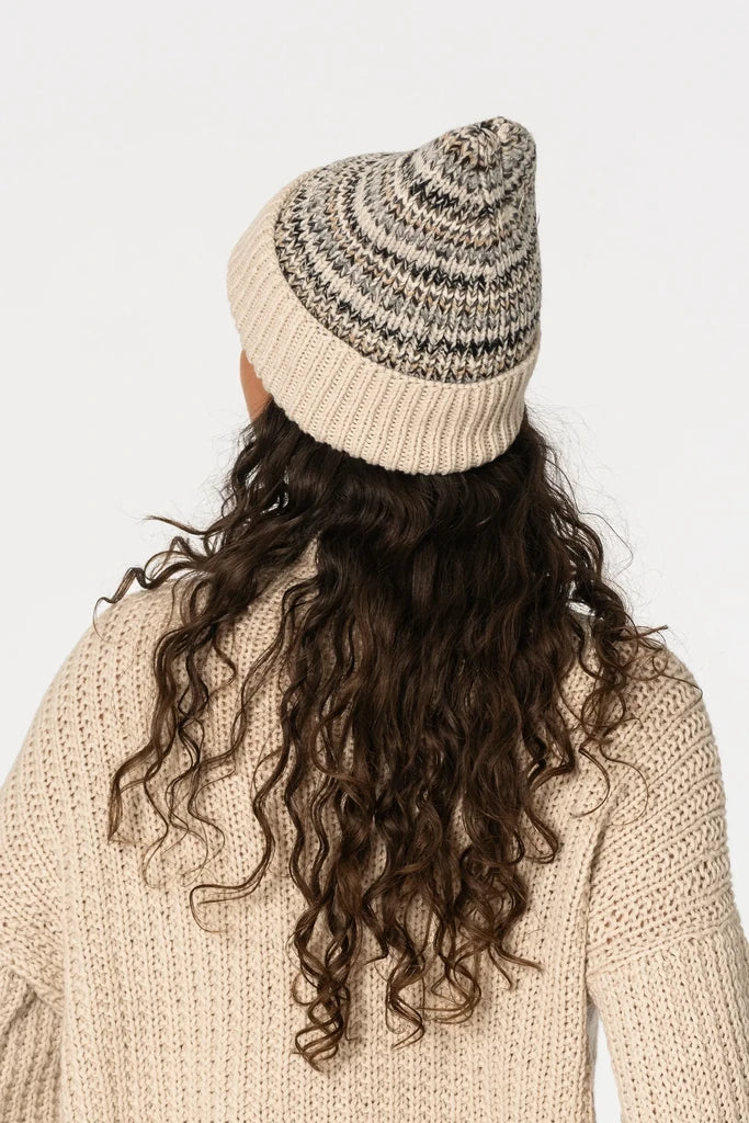 Merino Handknit Zero Waste Hat - Dinadi