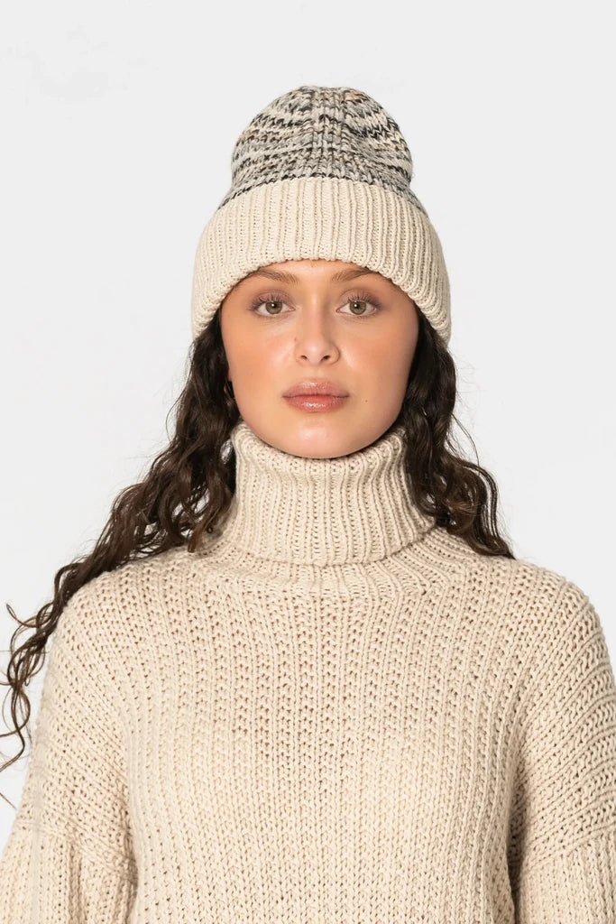 Merino Handknit Zero Waste Hat - Dinadi