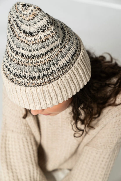 Merino Handknit Zero Waste Hat - Dinadi