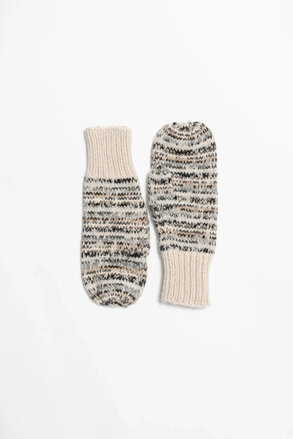 Merino Handknit Zero Waste Mittens - Dinadi