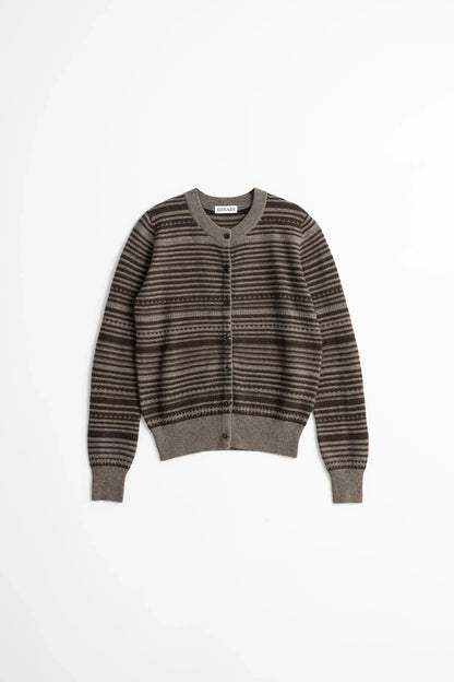 Yak Striped Cardigan - Dinadi
