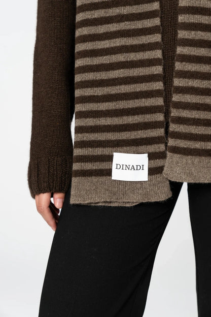 Yak Striped Scarf - Dinadi