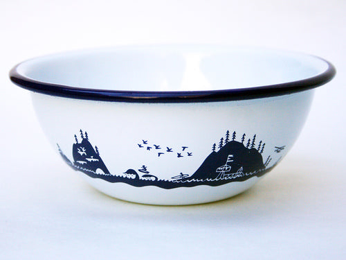 F&W Enamelware Bowl