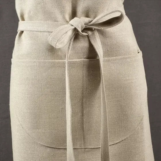 Bistro Apron in Lino | LIBECO