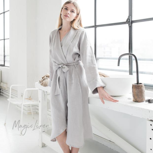 Linen | Bath Robe