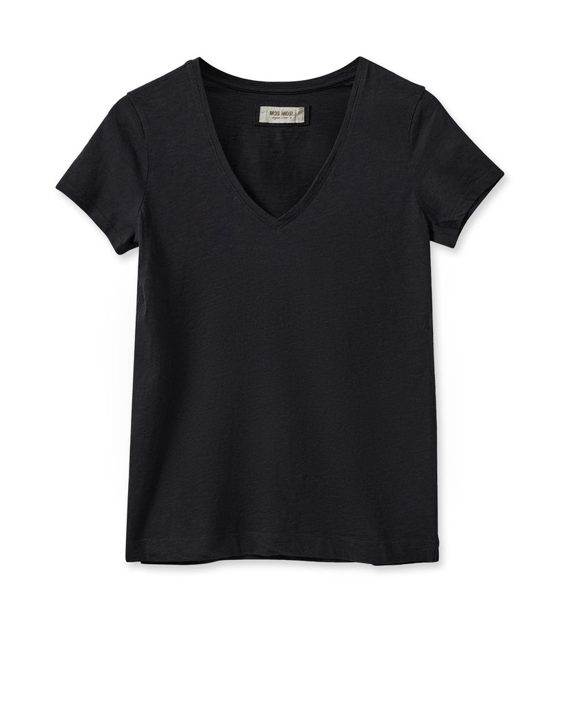Arden Organic V-Neck T-Shirt - MOS MOSH Canada