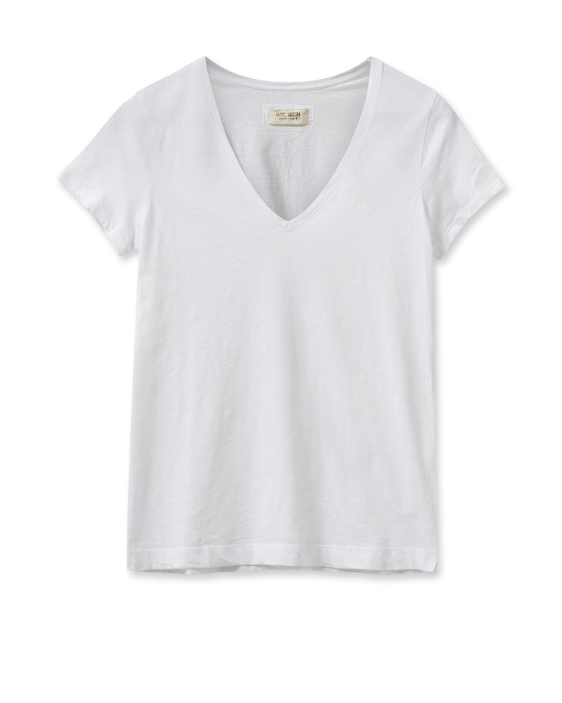 Arden Organic V-Neck T-Shirt - MOS MOSH Canada