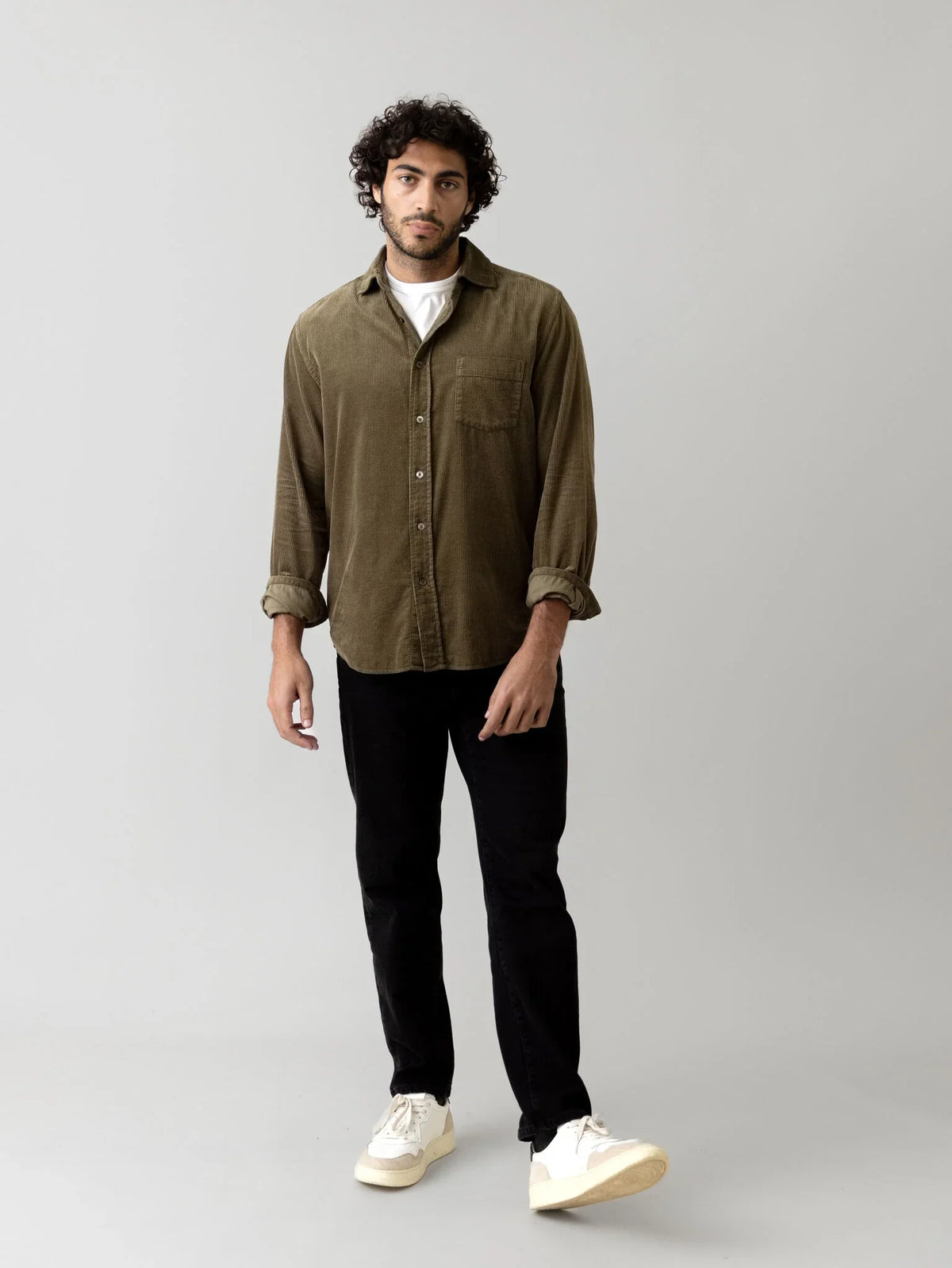 Mos Mosh Gallery Hunt Soft String Pant in Black – detail view – available at Textile Apparel Kelowna