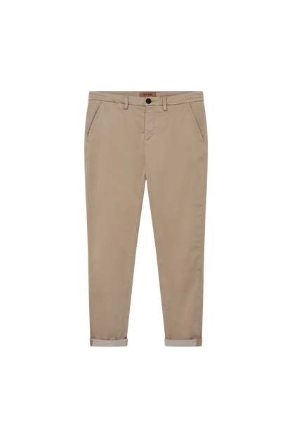 Mos Mosh Gallery Hunt Soft String Pant in Tan Cold-Kit – front view – available at Textile Apparel Kelowna