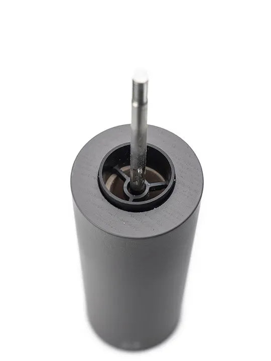 Interior of Peugeot BOREAL pepper mill in rock grey