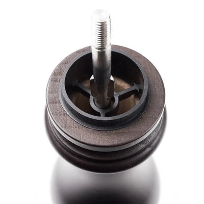 Interior of Peugeot Paris Classic pepper mill in chocolate