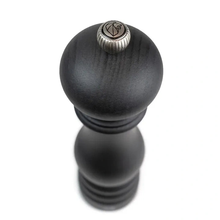Top view of Peugeot Paris U'Select Pepper Mill in Graphite on a white background