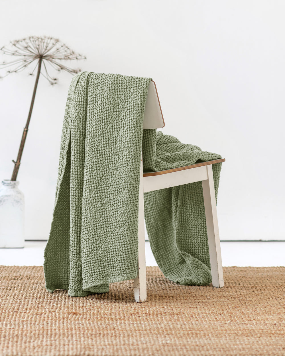 Linen | Waffle Throw