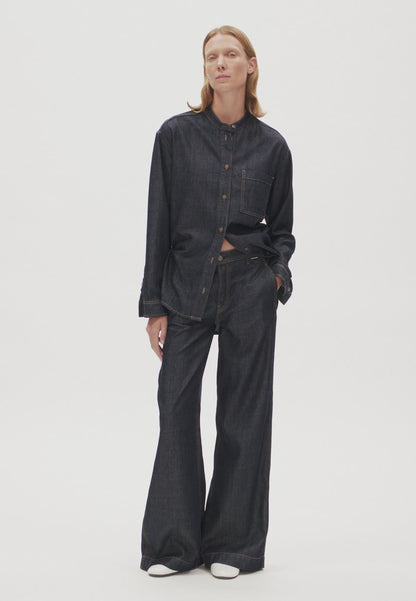 ASTRAEAAS Tailored Pant in Rinse – ARMEDANGELS