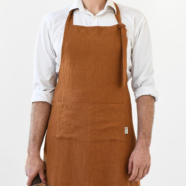 Linen Bib Apron