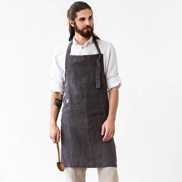 Linen Bib Apron