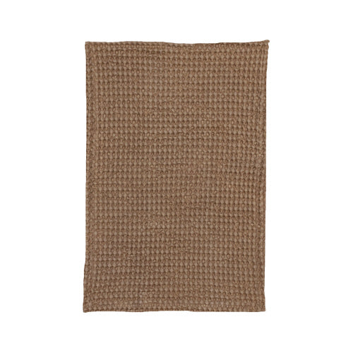WAFFLE KITCHEN TOWEL | CAMEL