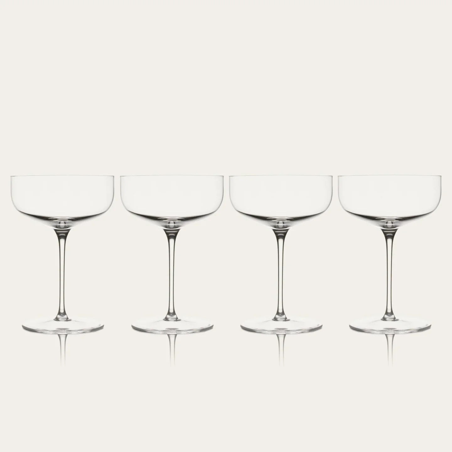 Fable | The Coupe Glasses | 4pc Set